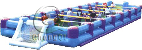 inflatable football throwing games